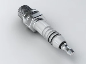 Spark Plug 3D Model