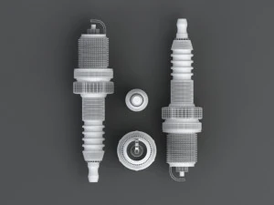 Spark Plug 3D Model