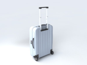 Suitcase Samsonite Velocita Upright 55-20 Modèle 3D