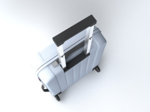 Suitcase Samsonite Velocita Upright 55-20 Modèle 3D