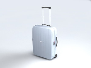 Suitcase Samsonite Velocita Upright 55-20 Modèle 3D