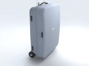 Suitcase Samsonite Velocita Upright 55-20 3D Model
