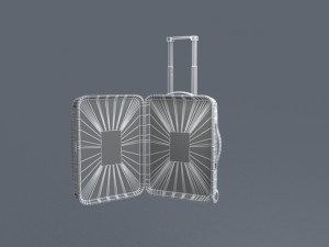 Suitcase Samsonite Velocita Upright 55-20 Modèle 3D