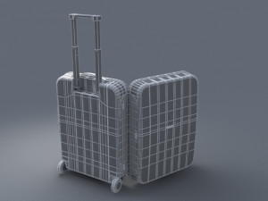 Suitcase Samsonite Velocita Upright 55-20 Modèle 3D