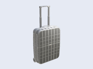 Suitcase Samsonite Velocita Upright 55-20 Modèle 3D