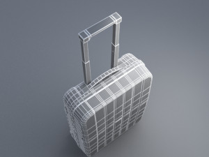 Suitcase Samsonite Velocita Upright 55-20 Modèle 3D