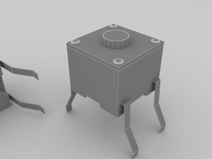 Tactile Push Button 3Dモデル