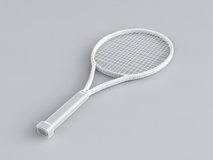 Tennis Racket 3D Model