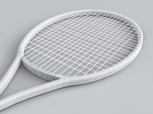 Tennis Racket 3D Model
