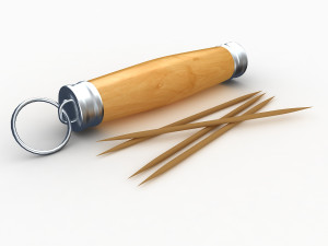 Toothpick Holder 3D Model