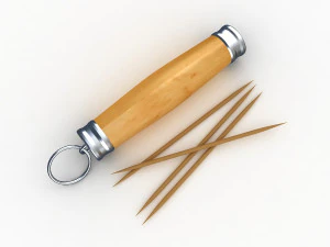 Toothpick Holder 3D Model