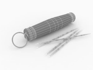 Toothpick Holder 3D Model