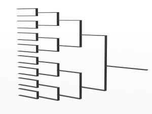 Tournament Bracket 3D 모델