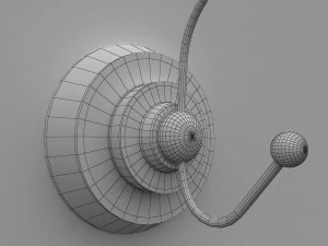 Towel Hook 3D Model