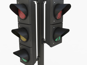 Traffic Lights 3D मॉडल