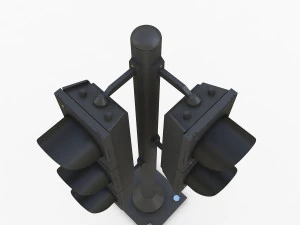 Traffic Lights 3D Model