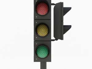 Traffic Lights 3D Model