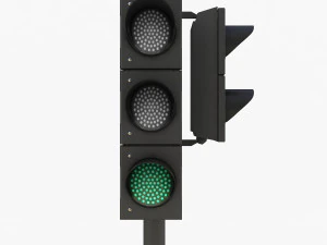 Traffic Lights 3D Model