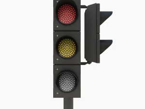 Traffic Lights 3D Model