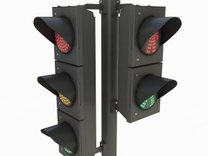 Traffic Lights Modèle 3D
