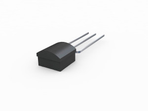 Transistor electronic component 3D Model