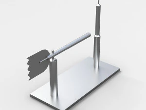 Tube Anemometer 3D Model