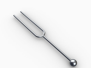 Tuning Fork 3D Model