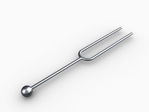 Tuning Fork 3D Model