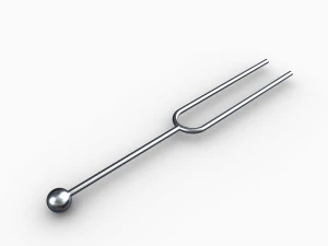 Tuning Fork 3D Model