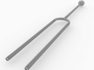 Tuning Fork 3D Model