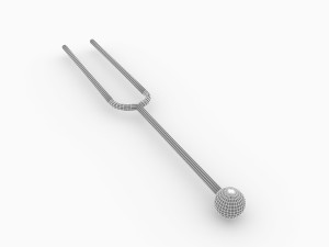 Tuning Fork 3D Model