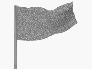 USA FLAG 3D Model
