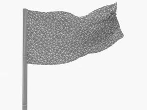 USA FLAG 3D Model