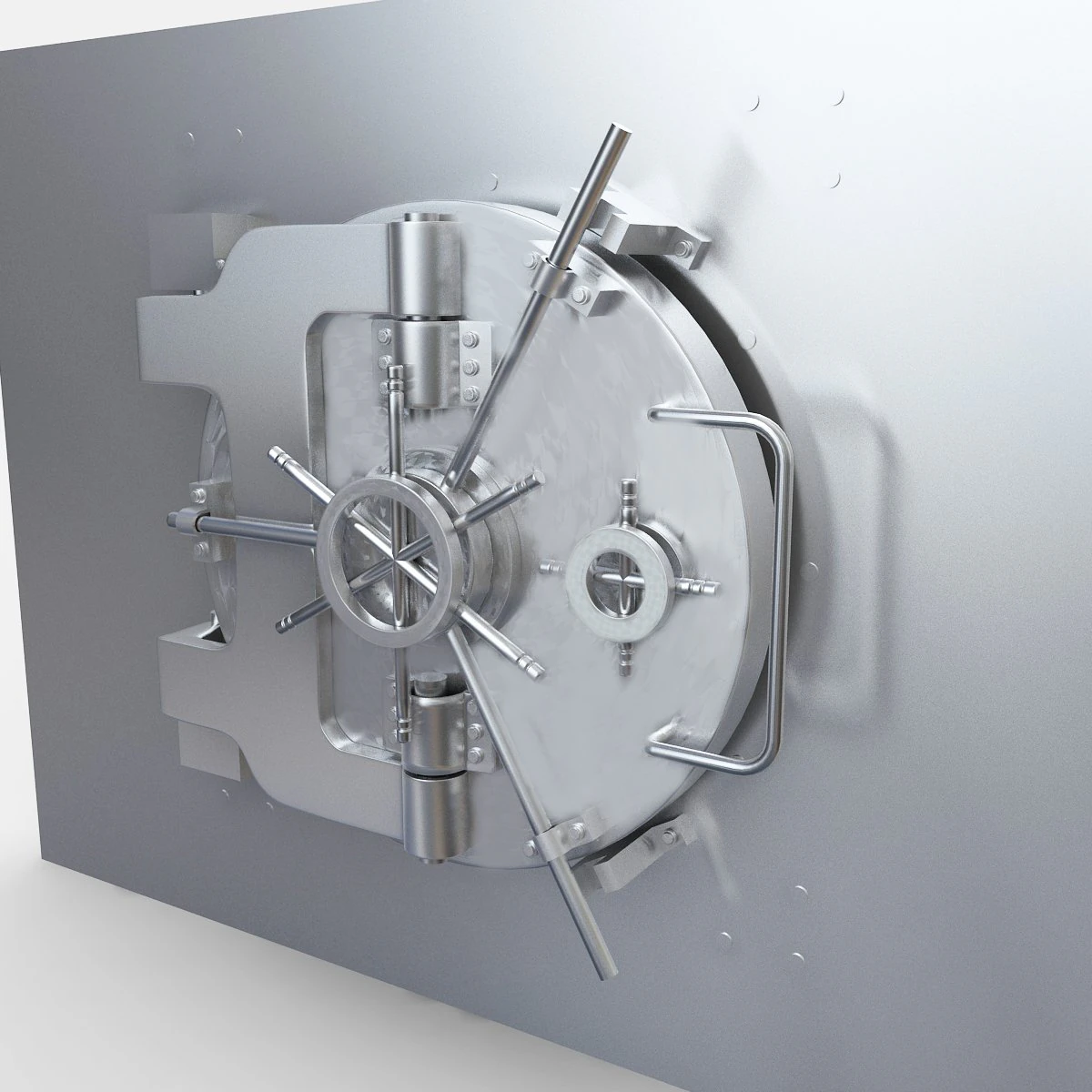 Vault 3D Model .c4d .max .obj .3ds .fbx .stl .blend 