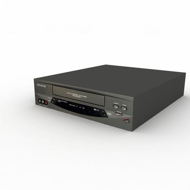 UCR dvd player 3Dモデル .c4d .max .obj .3ds .fbx .stl .blend 