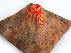 Volcano 3D 模型