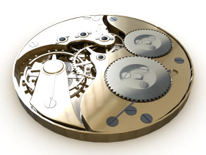 Watch Mechanism Modèle 3D