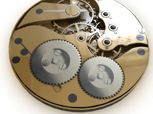 Watch Mechanism 3D Model