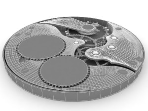 Watch Mechanism 3D Model