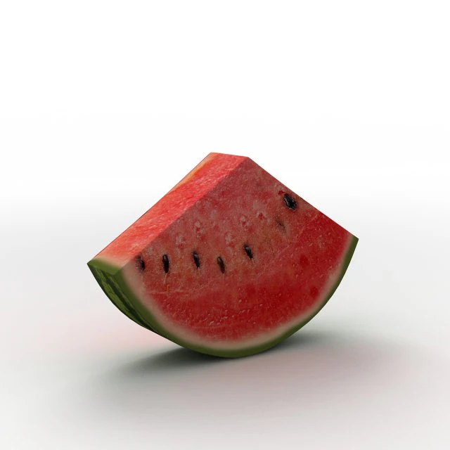 Melancia Modelo 3D .c4d .max .obj .3ds .fbx .stl .blend 