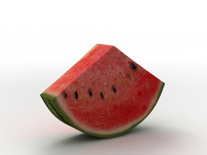 Watermelon 3D Model