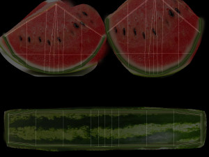 Watermelon Modèle 3D