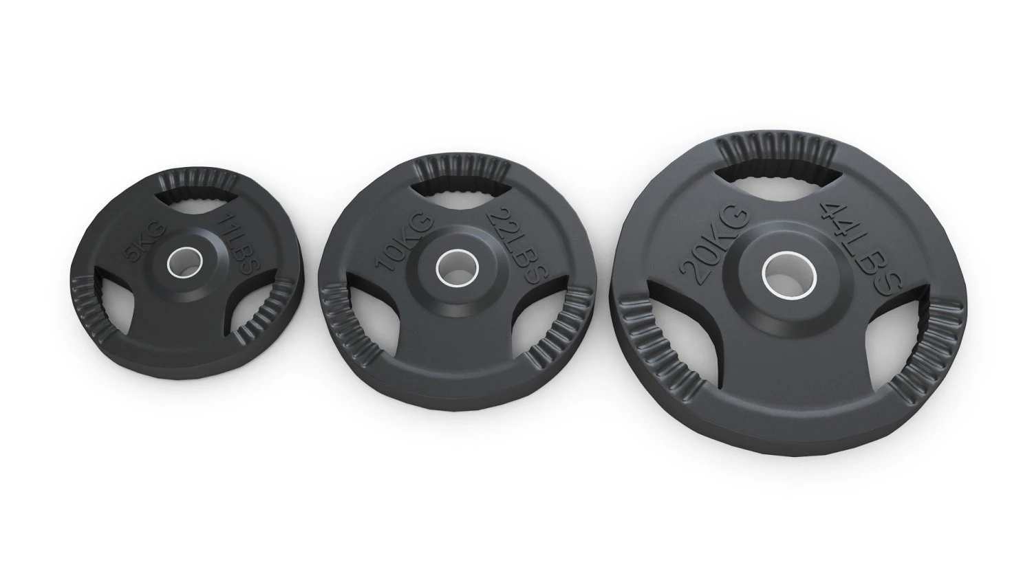 Discos de pesas para gimnasio Modelo 3D .c4d .max .obj .3ds .fbx .stl .blend 