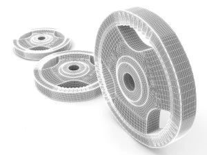 Discos de pesas para gimnasio Modelo 3D