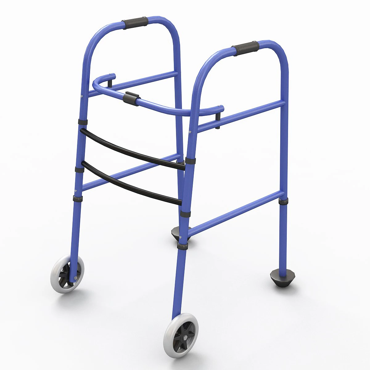 Wheeled Walker 3D Model .c4d .max .obj .3ds .fbx .stl .blend 
