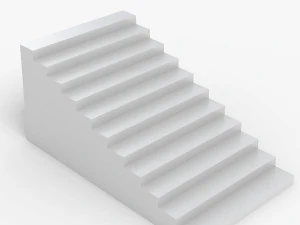 Scale Bianche Modello 3D