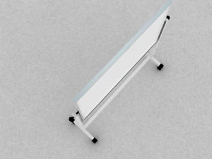 Whiteboard with stand 3D Model