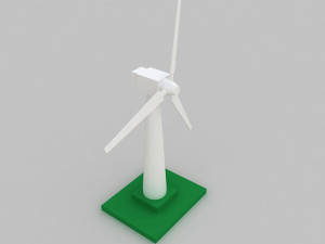 Wind Turbine 3Dモデル