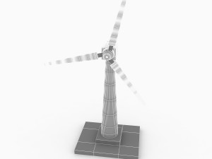 Wind Turbine 3Dモデル