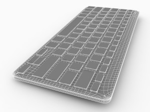 SAMSUNG WIRELESS KEYBOARD 3D 모델